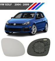 VW Golf Sol Dış Ayna Camı Sürücü Tarafı 2004 -2009