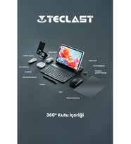 TECLAST P30T 4/128 GB 10.1'' TABLET +KILIF+KLAVYE+MOUSE+KULAKLIK+KALEM+STAND HEDİYELİ