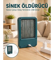 USB Girişli Sessiz Çalışan Sinek ve Böcek Öldürücü Cihaz