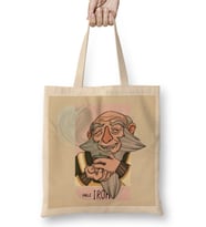 Avatar Uncle iroh Tea Green Bez Çanta Uzun Saplı
