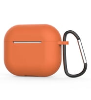 Lexroo Airpods 3. Nesil Standart Silikon Kılıf - Turuncu