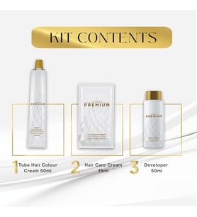Premıum Yarı Kit Set Saç Boyası 3.66 Patlıcan Moru