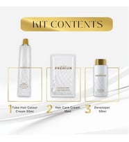 Premıum Yarı Kit Set Saç Boyası 3.66 Patlıcan Moru