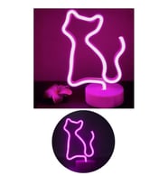 Neon Işık Gece Lambası Ev için Neon Lamba Düğün Parti Dekoru için Duvar Dekoru Kedi Tasarımlı