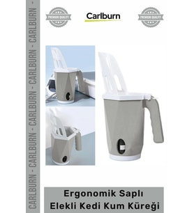 #KumKüreği Ergonomik Saplı Pratik Kum Eleme Sağlam Hijyenik Hızlı Temizlik Elekli Kedi Kum Küreği