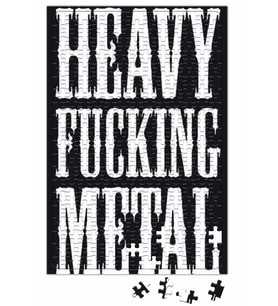 Heavy Metal Puzzle 240 Parça Yapboz