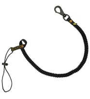 KONG Tool Leash 360 Döner Başlıklı Fırdöndülü Malzeme Askısı – Elastik Lanyard  85-130 cm 232000000KK (Siyah)