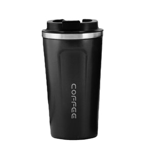 304 L Çelik Vakumlu Siyah 500 ml Kahve El Termos Mug cin399sy