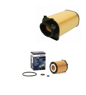 Bosch Filtre Bakım Seti Mercedes E200 W213 2016+ Benzin  Hava + Yağ filtre