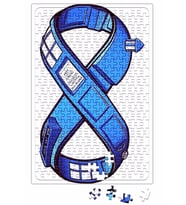 Doctor Who Endless Tardis Puzzle 240 Parça Yapboz