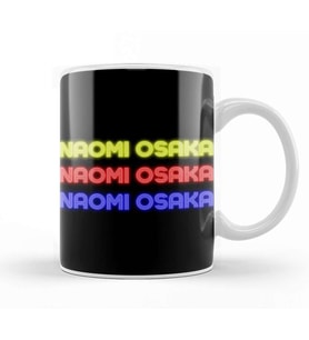 NAOMI OSAKA I Love Tennis Kupa Bardak Porselen