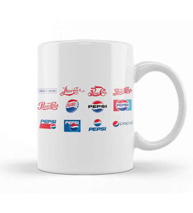 Pepsi Logo 02 Kupa Bardak Porselen