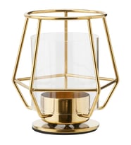 Tealight Mumluk, Sarı, 10 cm