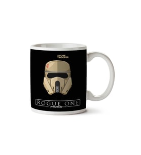 Star Wars Shore Trooper Rogue One İki Tarafı Baskılı Kupa Bardak