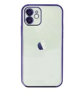 iPhone 11 Kılıf Razer Lensli Silikon - Mor