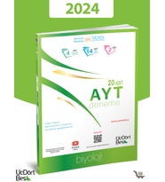 345-2024 Model 20'li AYT Biyoloji Denemesi