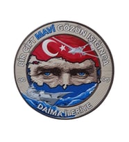 ATATÜRK  PEÇ , BİR ÇİFT MAVİ GÖZÜN IŞIĞINDA  - Arma - TPU Patch
