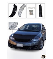 Honda Civic 13 FB7 / FK2 (2012–2016) Ön Kaput Koruma Maskesi Siyah Deri – Taş Çarpma ve Güneş Koruma