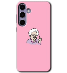 Galaxy S24 Plus Kılıf HD Desen Baskılı Kılıf - Bad Grandmother