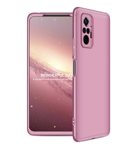 Xiaomi Redmi Note 10 Pro Kılıf Zore Ays Full Koruma Kılıf (Rose)