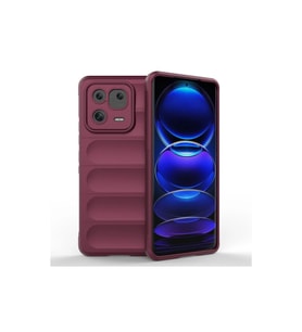 Xiaomi Mi 13 Kılıf Optimum Silikon - Bordo