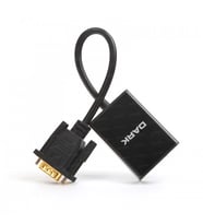 DARK DK-HD-AVGAXHDMI2 VGA-HDMI Aktif Dönüştürücüsü Sesli