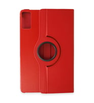 Xiaomi Redmi Pad Se Kılıf 360 Tablet Deri Kılıf - Kırmızı