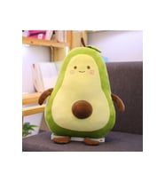 Unisex Yeşil Avakado Yastık 45 cm Doğum Günü Hediyesi (Çok Renkli)