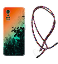 General Mobile GM 21 Pro GM 22 Pro Plus Kılıf Boyun Asklı Rasta Silikon Güzel Çiçekler 1712