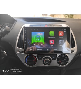 HYUNDAI İ20 2011-15 CARPLAY+AND.AUTO NAVİGASYON DVD USB BT KAMERA