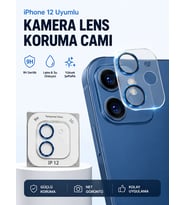 Iphone 12 Kamera Lens Koruyucu 9H Temperli Cam