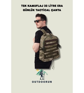 TSK kamuflaj 32 Litre Günlük Tactical Çanta