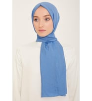 Belli Fresh Berlin Şal 76 İndigo Tek Renk 49931