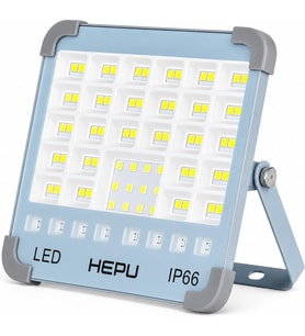 HP-L33 Güneş Enerjili Taşınabilir LED Çalışma Lambası – 150W Güç IP66, USB + Solar Şarj Mıknatıslı Taban