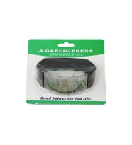GARLIC PRESS  METAL ZIRH MODELİ SARIMSAK EZİCİ  PLASTİK TUTAMAÇLI (4767)