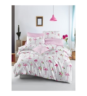 Flamingo Çift Kişilik Nevresim Takımı