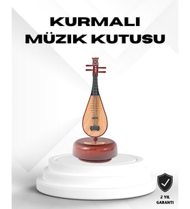 Figürlü Müzik Kutusu Zarif Melodili Dekoratif Model