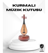 Figürlü Müzik Kutusu Zarif Melodili Dekoratif Model