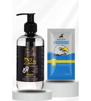 250 ml Natural A Plus Jel + Islak Mendil 2'li Set