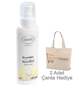 Ersağ Bromelain ve Resveratrol İçerikli Losyon - 100 ML