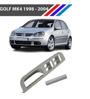 Golf MK4 Cam Anahtar Çerçevesi Sol Taraf Gri Renk -Kapaklı Tip