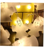 Halloween Led Işık Hayalet 8 cm 10'lu