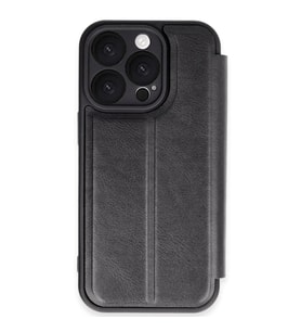 İphone 16 Kılıf Flip Cover - Siyah