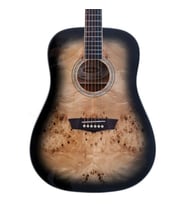 Washburn Deep Forest Burl Black Fade Akustik Gitar