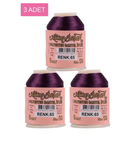 3 Adet Altınbaşak Oya ve Dantel İpi 20 gr - Royaleks - No: 065