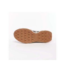 VOYAGER 6672 GERÇEK DERİ ERKEK SNEAKER AYAKKABI - SİYAH-HARDAL - 44 (Siyah-Hardal)