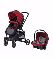 Sunny Baby Ryan Travel Sistem Bebek Arabası 9021 (Kırmızı)