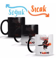Yasuo League of Legends Sihirli Kupa Bardak Porselen