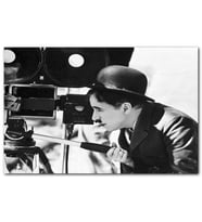 Cakatablo Charlie Chaplin Ve Kamera MDF Tablo