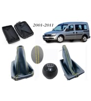 Opel Combo C Vites Körüğü + El Freni Körüğü + Vites Topuzu Sarı Dikiş
